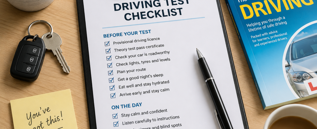 UK Driving Test Checklist: Everything You Need to Know Before Your Test
