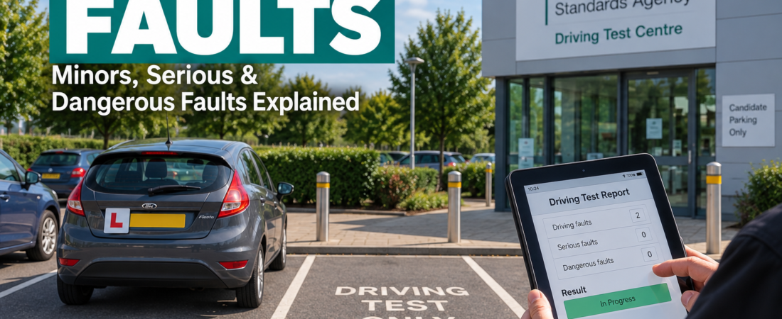 Driving Test Faults: Minors, Serious & Dangerous Faults Explained