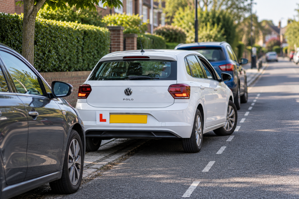 Driving test manoeuvres - parallel park