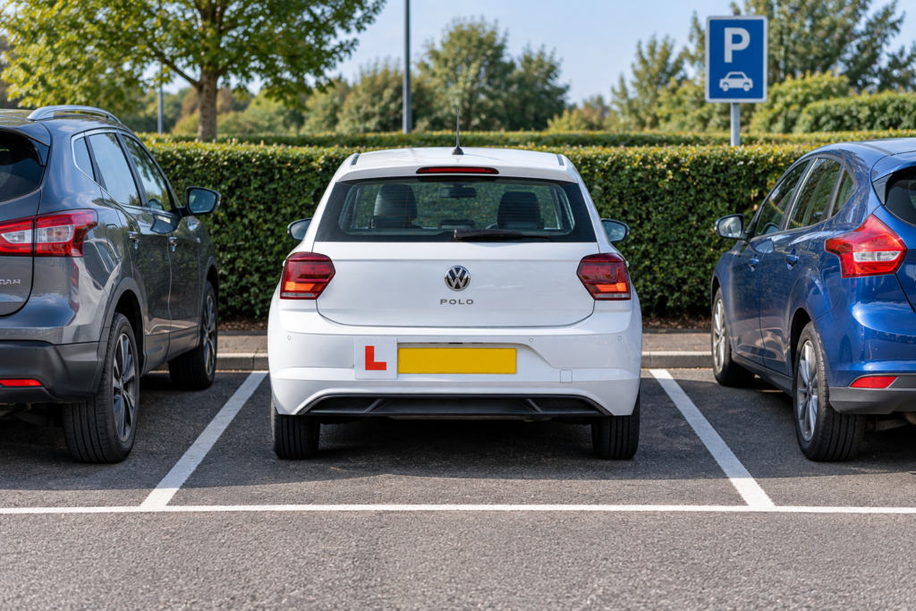 Bay parking manoeuvre