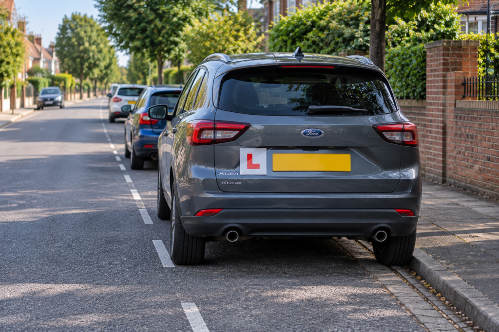 Pull up on right and reverse manoeuvre